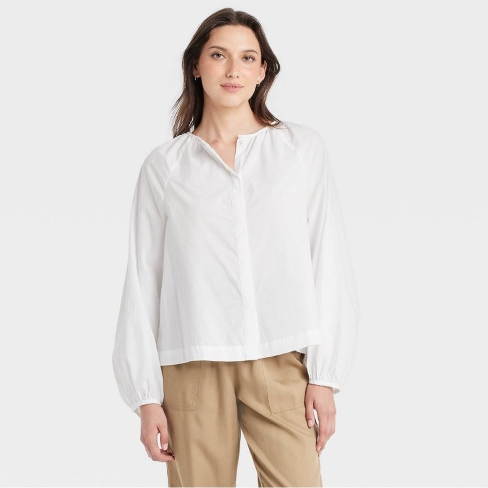 Women's White Blouse